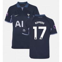 Pánský Fotbalový dres Tottenham Hotspur Cristian Romero #17 2023-24 Venkovní Krátký Rukáv